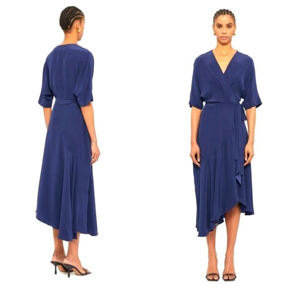 Ginger Smart Wrap Maxi Dress - Picture 7 of 10